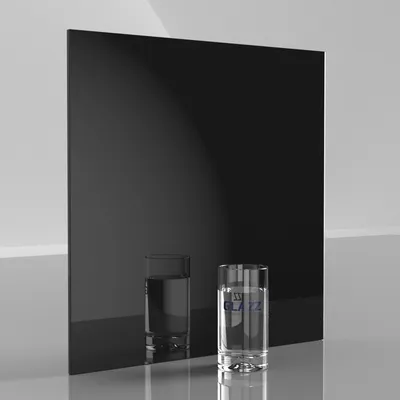 Glassoort basic zwart hoogglans.1544