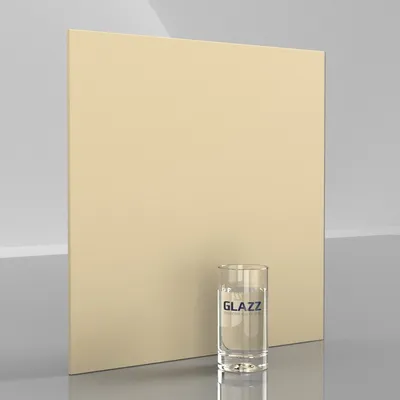 Glassoort natural ivoor mat.1552