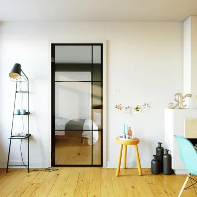Glazen deur design 3
