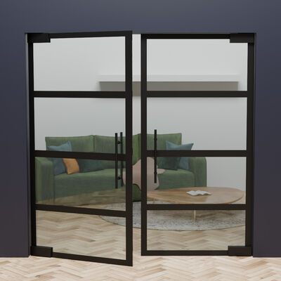 Taatsdeur Samuel  en suite 4 kaders