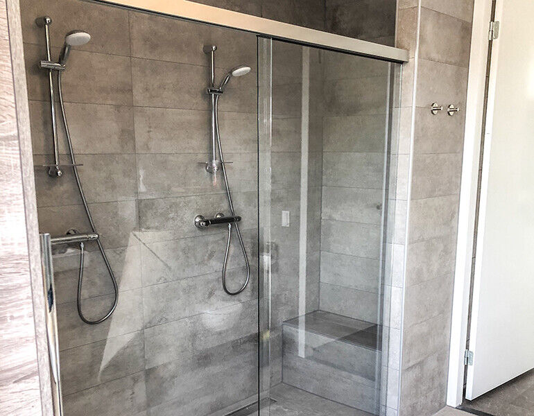 Schuifdeur voor de douche
