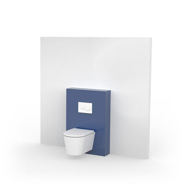fluiten Voorschrift jury Glazen toiletachterwand op maat | GLAZZ